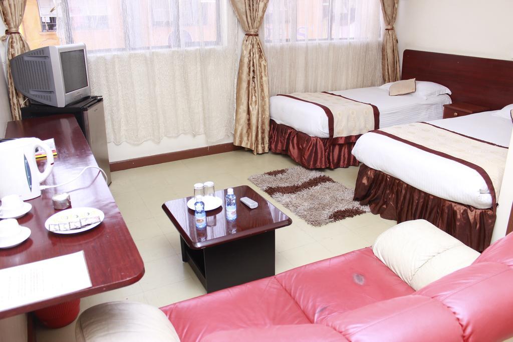 Hotel Central Park Nairobi Kamer foto